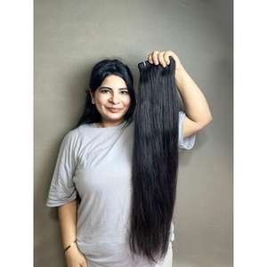 Cabello Humano Virgen Indio Liso, Paquete de 3, 8 Pulgadas, Variedad de Ondas Naturales, Rizado Jerry, Ondas Sueltas, Ondas Profundas, Liso Rizado, Ahorra un 10% - Product Image 1