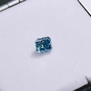 2.51 diamants cultivés en laboratoire CT coupe rayonnante VS1 diamant en vrac CVD couleur bleue diamants polis clarté VS1 - Product Image 2