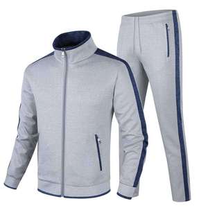 Workout <b>Men</b> Casual Tracksuit Solid 100% Cotton High Quality Breathable Fleece Winter Streetwear New Arrivals Comfortable - Product Image 1