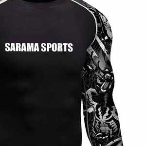 Rashguard de BJJ para Hombre, Hecho en Pakistán, Diseño OEM, Camiseta de Compresión para MMA, Rashguards de la Mejor Calidad - Product Image 6