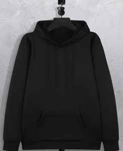 Sweat à capuche pour homme de qualité supérieure, ultra confortable et douillet, 100% coton, uni, teint et brodé avec impression numérique pour l'hiver - Product Image 6