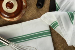 Juego de 12 paños de limpieza de cocina de 100% algodón con patrón de rayas cuadradas tejidas, toallas de cocina para uso doméstico - Product Image 5