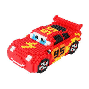 For Disney Pixar Cars Construction <b>Toy</b> Set DIY EVA Plastic and Foam Blocks for Age 5-7 Educational Construction <b>Toy</b> - Product Image 1