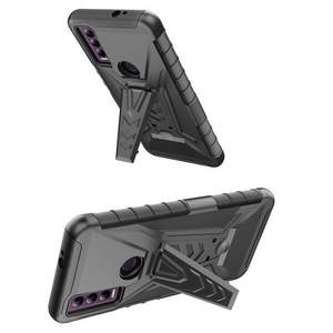 Étui hybride compatible avec iPhone 13 6.1, iPhone 14 6.1, iPhone 16E/17E, noir - Product Image 4