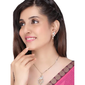 AD Peacock Pendant Elegant <b>Wedding</b> <b>Accessory</b> - Product Image 4