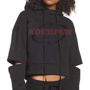 New Arrival <b>Trendy</b> And Stylish <b>Hoodie</b> For Women In Reasonable Price With Pockets And Stylish Sleeves - Product Image 4