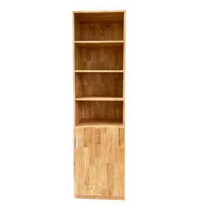 KS68149 4-Tier Standing Type Rubber Wood Cabinet Drawers Home Storage Office Organizer for Living Room Tableware Easy - Product Image 2