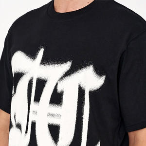 T-shirt Streetwear personnalisé | T-shirt graphique Hip Hop en gros | Fournisseur de mode décontractée unisexe surdimensionné - Product Image 4