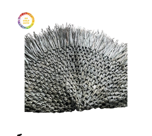 Paraguas decorativo de hoja de palma Paraguas de hoja de palma para Resort Jardín Decoración al aire libre Piscina Patio y sombra de playa - Product Image 6