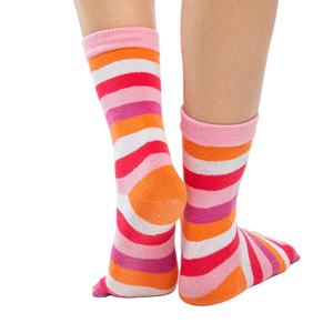 Calcetines de dedo de cinco dedos de compresión cálidos de invierno informales para mujer Diseño de longitud de tripulación personalizable para Yoga Material de LICRA - Product Image 2