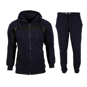 Conjunto Deportivo de Dos Piezas para Hombre, Talla Grande, para Invierno |   Conjunto Deportivo para Gimnasio con Logotipo Personalizado, Sudadera con Capucha y Pantalones Deportivos para Entrenamiento - Product Image 2