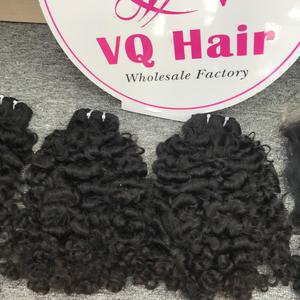 ผมหยิกพม่าผมมนุษย์100% จากผมดิบอินเดีย - Product Image 5