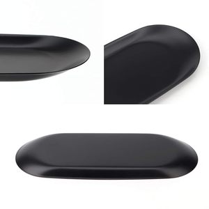 Plateau en aluminium noir de luxe personnalisé pour restaurant hôtel usage domestique au prix de gros - Product Image 2