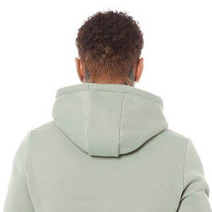 Conjunto de chándal con capucha corta personalizado unisex de peso pesado con logotipo impreso en color de contraste al por mayor para la temporada de invierno - Product Image 5