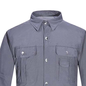 <span class=keywords><strong>2025</strong></span> Thấp Moq Đầy Đủ Tay Áo Nút An Ninh Bảo Vệ Đồng Phục Trong Phong Cách Mới Với Nhãn Polyester/Bông Tất Cả Các Mùa - Product Image 3