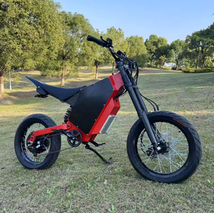 SS30 High Quality 19/21 Inch Electric Mountain <b>Bike</b> 15000W Full Suspension 72V 75AH Lithium Battery Carbon Steel <b>Frame</b> - Product Image 1