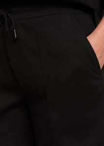 2025 nueva llegada 100% pantalones cortos de algodón para mujer logotipo impreso DTF personalizado cómodo 450 GSM peso pesado Color sólido señoras corto - Product Image 2