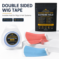Ruban adhésif double face imperméable et résistant à la transpiration pour perruques, toupets et extensions capillaires – Fournisseur OEM de bandes adhésives pré-découpées à forte tenue