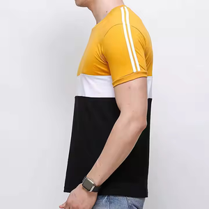 2025 surdimensionné hommes T-shirt haute qualité plaine hommes t-shirt vêtements 100% coton T-shirt à manches courtes hommes Style T-shirt - Product Image 2