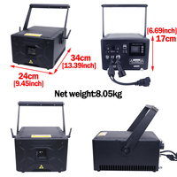 Laser d'extérieur professionnel IP65 - Laser d'animation haute précision 10W/15W/20W pour concerts, discothèques et projection sur bâtiments
