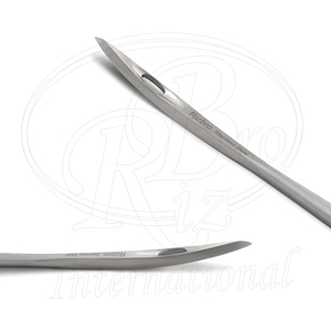 Aiguille d'insertion Buhner, aiguille de suture Buhner, 12 pouces, sutures vulvaires, aiguille pour prolapsus, aiguille de suture pour prolapsus utérin chez le bétail, la vache - Product Image 3