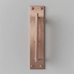 BaronGate Royal Entry Grip Regalia Luxe Manija de puerta de latón Elegancia hecha a mano para interiores Premium - Product Image 1