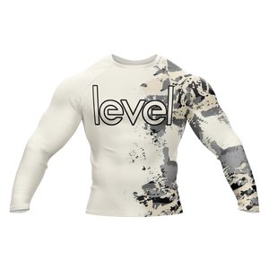 ออกแบบของคุณเองที่กําหนดเองระเหิดผู้ชาย MMA Rashguard แขนยาว Unisex ผู้ชายผื่นยาม - Product Image 1