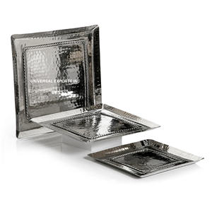 Stainless Steel <b>Chocolate</b> Tray Gold Finished Hammered <b>Chocolate</b> Platter Premium Quality <b>Fancy</b> <b>Chocolate</b> Tray - Product Image 4