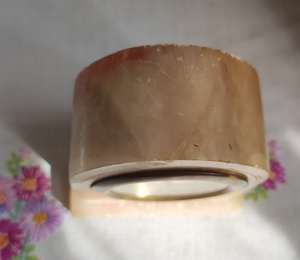 The CRAFT EXIM Luxury Natural Marble Quartz <b>Art</b> <b>Deco</b> Desk <b>Clock</b> Handcrafted Home Office Timepiece - Product Image 4