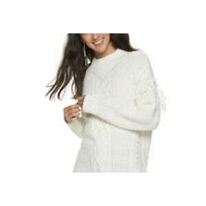 Maglione Tunica da Donna American Rag, Bianco, Taglia Piccola, Casual, Lavorato a Maglia, Invernale/Autunnale, Alta Qualità, Traspirante, con Bottoni - Product Image 2