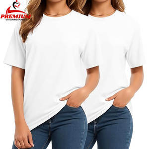 Camiseta extragrande de color sólido para mujer con estilo para uso diario - Product Image 5