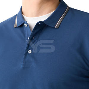 Polo informal con estilo para hombre-Tela de Jersey transpirable ODM Precio al por mayor Polos de golf con opción multicolor - Product Image 2