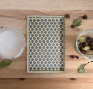 Bandeja con incrustaciones de hueso artesanal La bandeja para servir con incrustaciones de resina y hueso artesanal más vendida a un precio asequible - Product Image 2