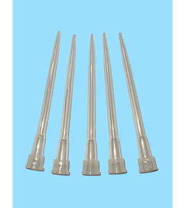 Puntas de pipeta largas de 10ul Estériles en estanterías (96 puntas/estante) Laboratorio de laboratorio - Product Image 1