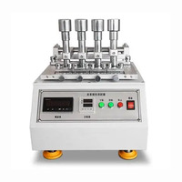 Testeur de transfert de couleur du cuir, machine de test de résistance à l'effraction du cuir, Crockmètre pour cuir, testeur de résistance à l'abrasion du cuir