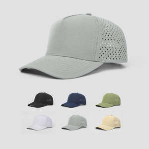 Gorra de béisbol personalizada de alta calidad para deportes al aire libre, gorra de protección solar de secado rápido resistente al agua con logotipo bordado personalizado - Product Image 4