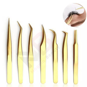 แหนบติดขนตาปลอมแบบกำหนดเองขายดี แหนบพิเศษสำหรับติดขนตา อุปกรณ์เสริมความงาม ชุดแหนบติดขนตา - Product Image 3