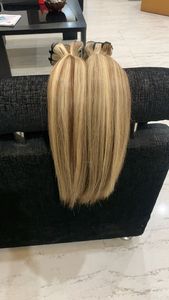 Extension de cheveux humains vierges russes européens Remy 100% non transformés Raw Ombre HD Lace Premium Quality Women's Wave Hair Bundles - Product Image 6