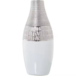 แจกันโลหะสีทองแบบทันสมัยเหนือกาลเวลาโดยการตกแต่งแจกันดอกไม้หรูหราปรับแต่งได้สำหรับงานแต่งงานเคลือบสีทองตกแต่งตามต้องการ - Product Image 6