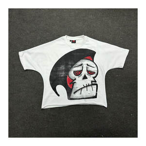 T-shirt en coton personnalisé pour hommes T-shirt d'été de haute qualité pour hommes 100% T-shirt imprimé de haute qualité en coton biologique - Product Image 1