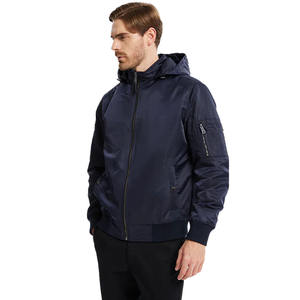 Nouveauté, blouson bombardier d'extérieur personnalisé pour hommes, respirant, imperméable, chaud pour l'hiver, vêtements de rue, séchage rapide, option grande taille - Product Image 4
