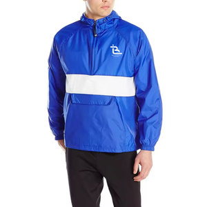 Veste coupe-vent en nylon de qualité supérieure, imperméable, légère, fermeture éclair intégrale, veste décontractée pour l'extérieur, logo personnalisé - Product Image 1