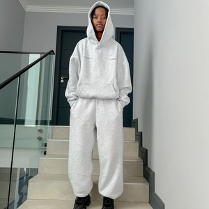 Venta al por mayor pantalones de chándal unisex hombres peso pesado 500 GSM algodón Jogger pantalones lisos en blanco Streetwear OEM fábrica proveedor personalizado - Product Image 2