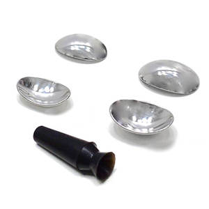 Protector Ocular Metálico Reutilizable, Cubierta Ocular Quirúrgica Oftalmológica para Tratamiento Clínico y Recuperación del Paciente - Product Image 2