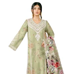 HEY ผ้าพิมพ์ลาย Digi-TA จากนักออกแบบใหม่เสื้อผ้าอินเดียและปากีสถานมีผ้ายืด - Product Image 5