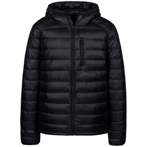 Veste d'hiver matelassée surdimensionnée de luxe pour homme avec logo personnalisé en gros, tissu de haute qualité, décoration en fourrure, poche longue et légère - Product Image 5