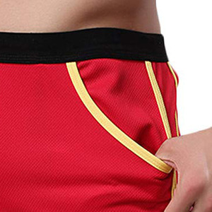 High Quality Plain Short Custom Logo Fitness Athletic Polyester Shorts for Men Quick-Dry Basketball Gym Men <b>Blank</b> Mesh Shorts - Product Image 4