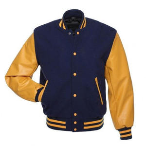 Chaquetas Varsity de Invierno Estilo Cool Personalizadas, Chaqueta Bomber de Béisbol 100% Lana, Resistente al Viento, Transpirable y Ecológica para Hombre - Product Image 5