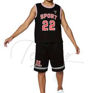 Proveedor de Pakistán, Nuevo Diseño de Ropa Deportiva, Uniforme de Baloncesto para Niños, Nueva Llegada, MOQ Bajo, Uniforme de Baloncesto para Niños en Venta - Product Image 2