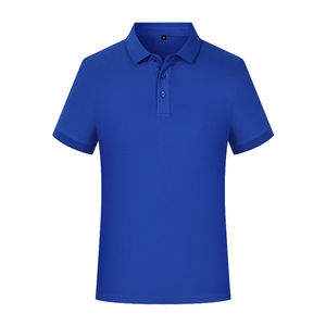 Polo de manga corta con botones clásico personalizado de alta calidad, Polo de golf bordado personalizado al por mayor - Product Image 3